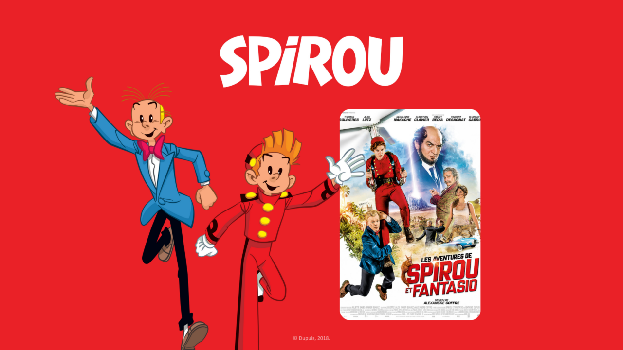 Les Aventures de Spirou et Fantasio le 21 février au cinéma