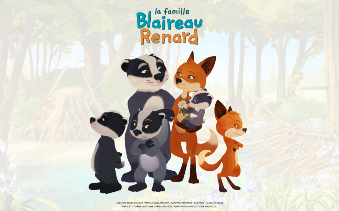 Lancement du publishing pour La Famille Blaireau Renard