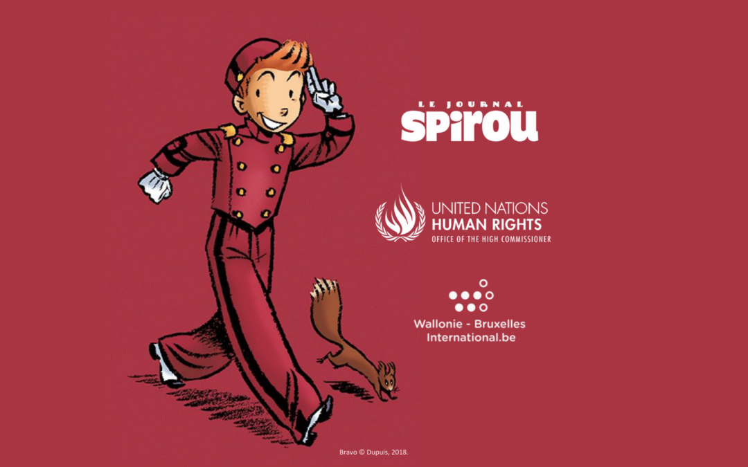 Exposition Spirou à l’Atomium de Bruxelles