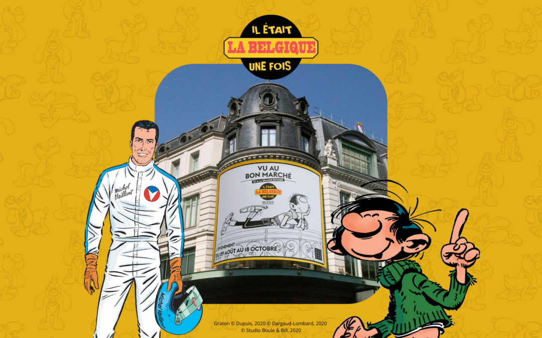La BD s’expose au Bon Marché