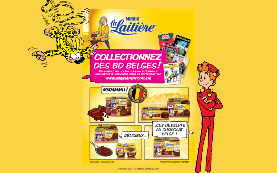 Du chocolat et des BD Belges !