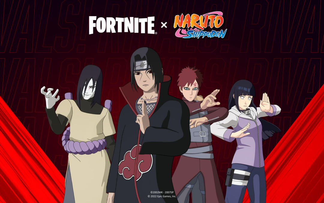 NARUTO SHIPPUDEN revient sur Fortnite