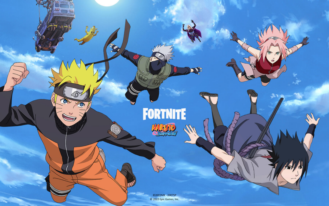 Epic Games collabore avec NARUTO SHIPPUDEN pour Fortnite
