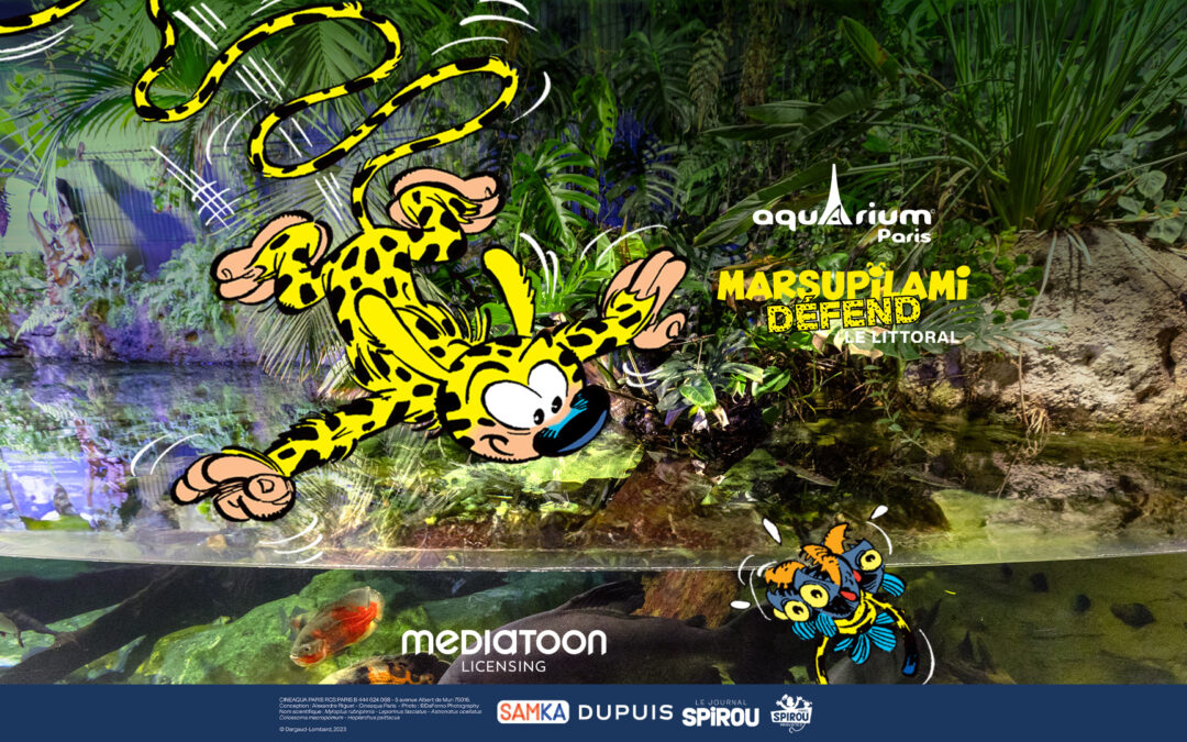 Le Marsupilami débarque à l’aquarium de Paris