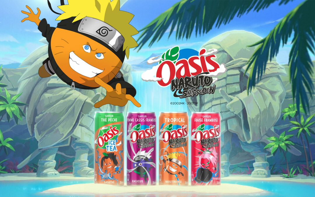 Une collaboration fruitée ! NARUTO SHIPPUDEN x Oasis