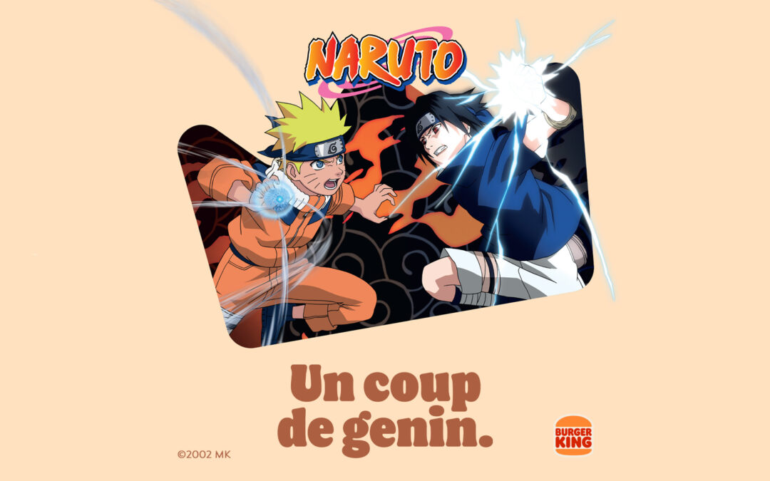 Naruto fait son arrivée chez Burger King !