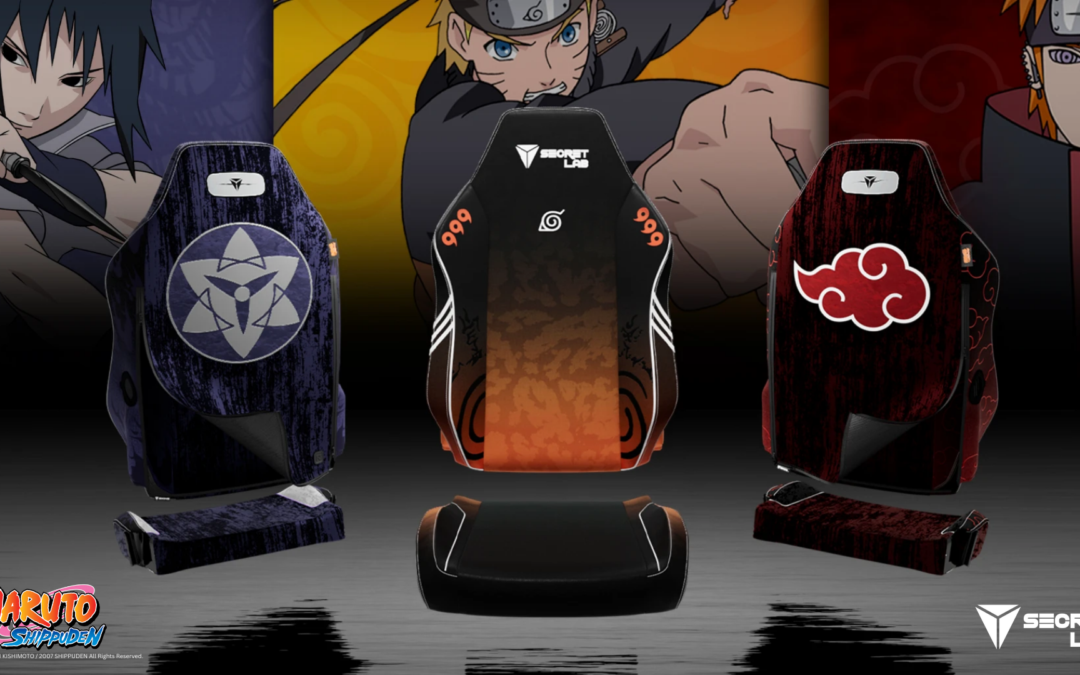 Secretlab x NARUTO SHIPPUDEN : la voie des ninjas s’invite dans votre setup !