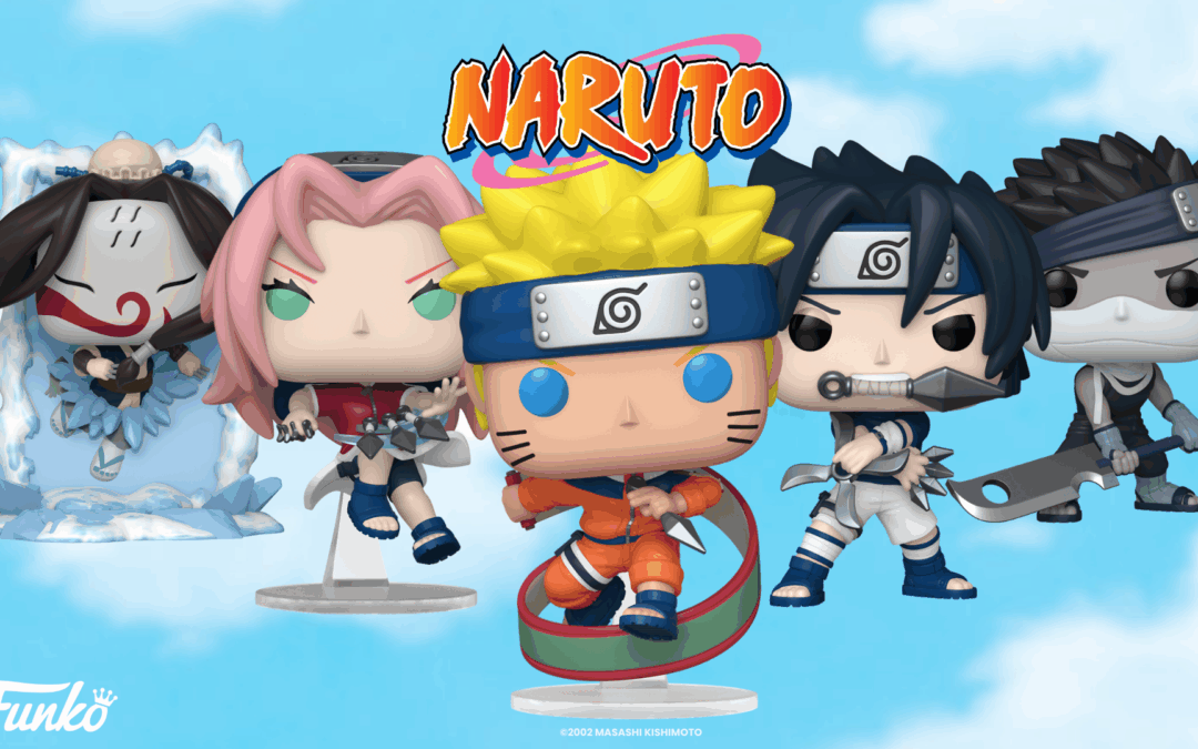 FUNKO élargit sa gamme de POP! avec NARUTO